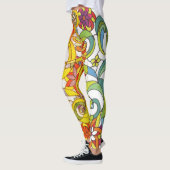 Leggings voor bloemen en zwembroeken van Leslie Cl (Links)