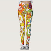Leggings voor bloemen en zwembroeken van Leslie Cl (Voorkant)