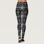 leggings voor bloemmotief (Achterkant)