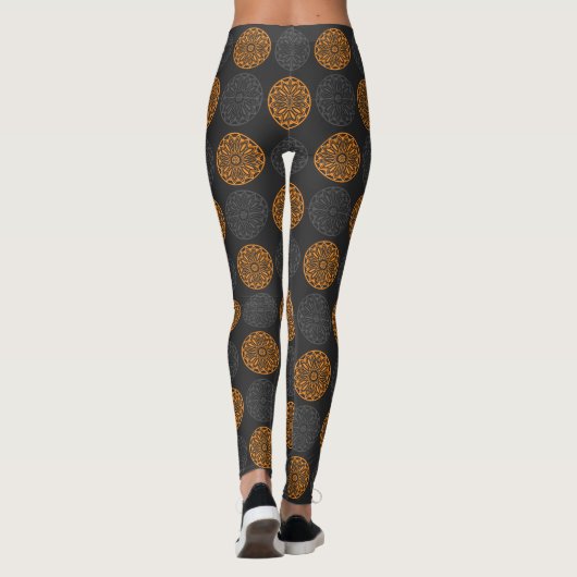 leggings voor bloemmotief (Achterkant)