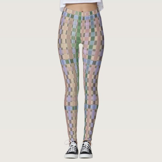 Leggings voor blokafdrukken (Voorkant)