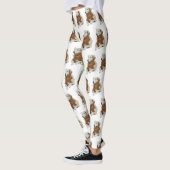 Leggings voor blokvormig vormgegeven Golden Retrie (Links)
