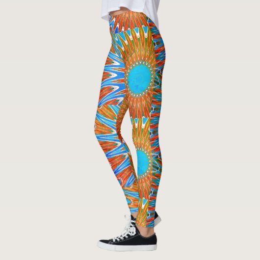 Leggings voor Blue All-Over-Print (Links)