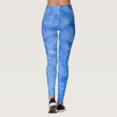 Leggings voor Blue Sky Cloud (Achterkant)