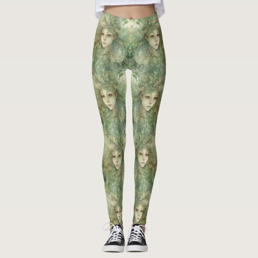 Leggings voor bosmistress -  (Voorkant)