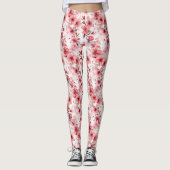Leggings voor Bright Cherry Blossom -  (Voorkant)