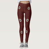 Leggings voor bruine en witte eieren en perm desig (Voorkant)