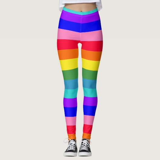 Leggings voor buisregenboogstrips (Voorkant)