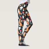 Leggings voor Cute Fox en paddenstoelen (Rechts)