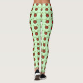 Leggings voor Cyber-kerstrendieren (Achterkant)
