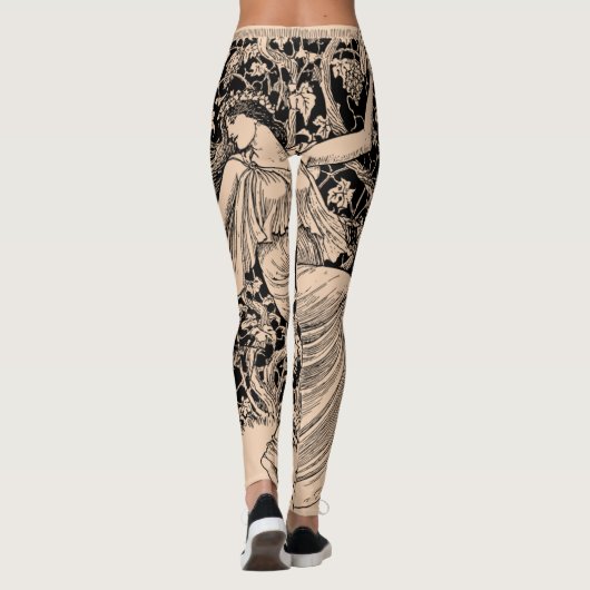  Leggings voor damdansen (Achterkant)