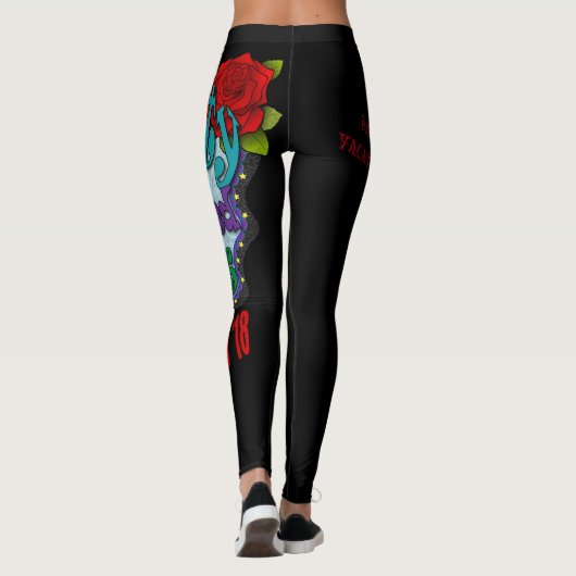 Leggings voor dames (Achterkant)