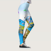 Leggings voor de "blauwe lagune" (Rechts)