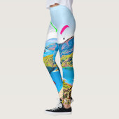 Leggings voor de "blauwe lagune" (Links)