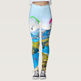 Leggings voor de "blauwe lagune"