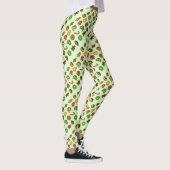 Leggings voor de groene kerst met koekjes met fees (Rechts)