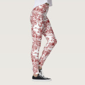 Leggings voor de kringloop (kersen) (Rechts)