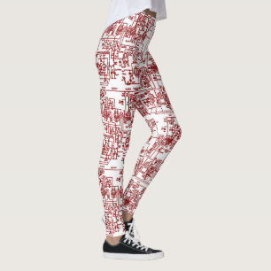 Leggings voor de kringloop (kersen)