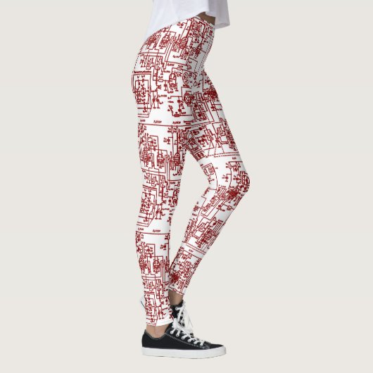 Leggings voor de kringloop (kersen) (Rechts)