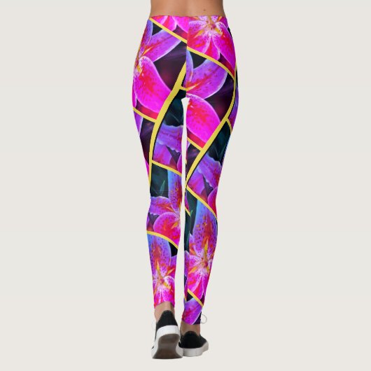 Leggings voor de maatstaf van de vrouw, het steegj (Achterkant)