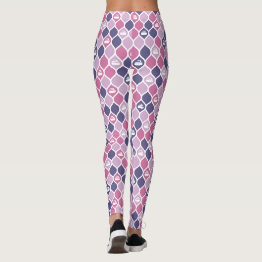Leggings voor de mantel - roze/Paars (Achterkant)