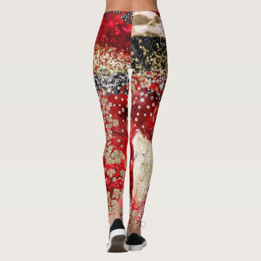 Leggings voor de Mode van de partij Pop (Achterkant)