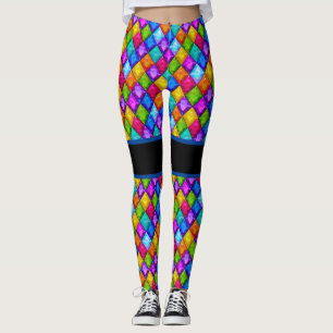 Leggings voor de Mode van diamanten Pop
