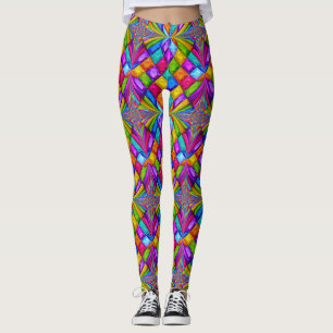 Leggings voor de Mode van diamanten Pop