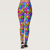 Leggings voor de Mode van diamanten Pop (Achterkant)