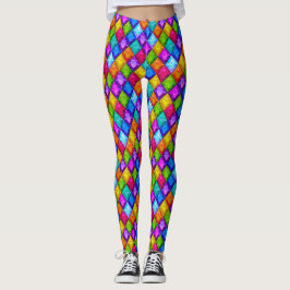 Leggings voor de Mode van diamanten Pop