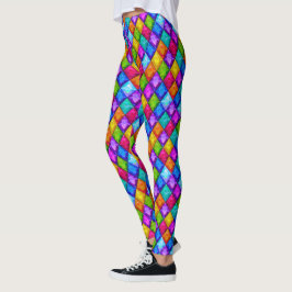 Leggings voor de Mode van diamanten Pop