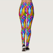 Leggings voor de Mode van diamanten Pop (Achterkant)