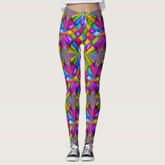 Leggings voor de Mode van diamanten Pop (Voorkant)