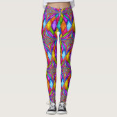 Leggings voor de Mode van diamanten Pop (Voorkant)