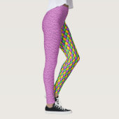 Leggings voor de Mode van Pop Mardi Gras 4 Diamond (Rechts)