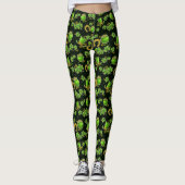 Leggings voor de Mode van Sint Patrick's Day Pop (Voorkant)