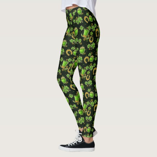 Leggings voor de Mode van Sint Patrick's Day Pop (Links)