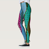 Leggings voor de Mode van Vet Patroon Pop (Links)