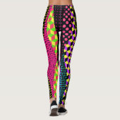 Leggings voor de Mode van Vet Patroon Pop (Achterkant)