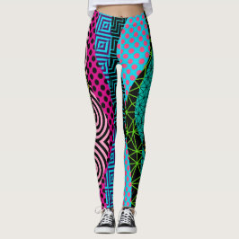 Leggings voor de Mode van Vet Patroon Pop