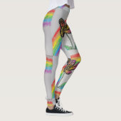 Leggings voor de Oranje regenboogregenboogregenboo (Rechts)