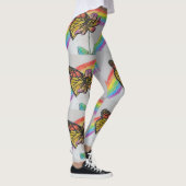 Leggings voor de Oranje regenboogregenboogregenboo (Rechts)