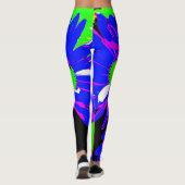 Leggings voor de slachterij van vrouwen "Summer Fu (Achterkant)