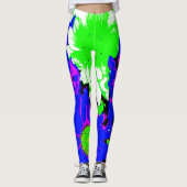 Leggings voor de slachterij van vrouwen "Summer Fu (Voorkant)