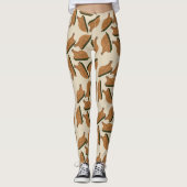 Leggings voor de Thanksgiving van Roast Turkey (Voorkant)
