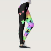 Leggings voor de zwarte en pasteelregenboogster (Rechts)