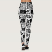 Leggings voor de zwarte geschiedenis van vrouwen (Achterkant)