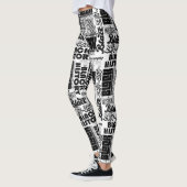 Leggings voor de zwarte geschiedenis van vrouwen (Links)