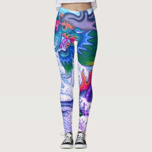 LEGGINGS VOOR DRUKTEKST