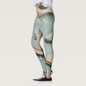 Leggings voor dynamische golven met oceanische str (Links)